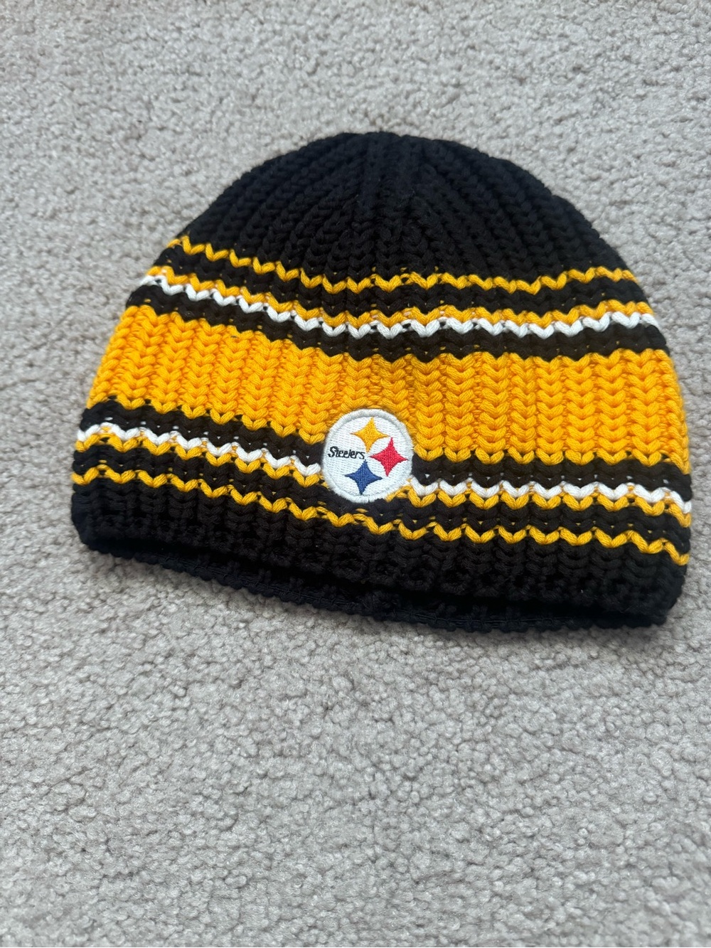 Steelers Knit Beanie - Black & Gold